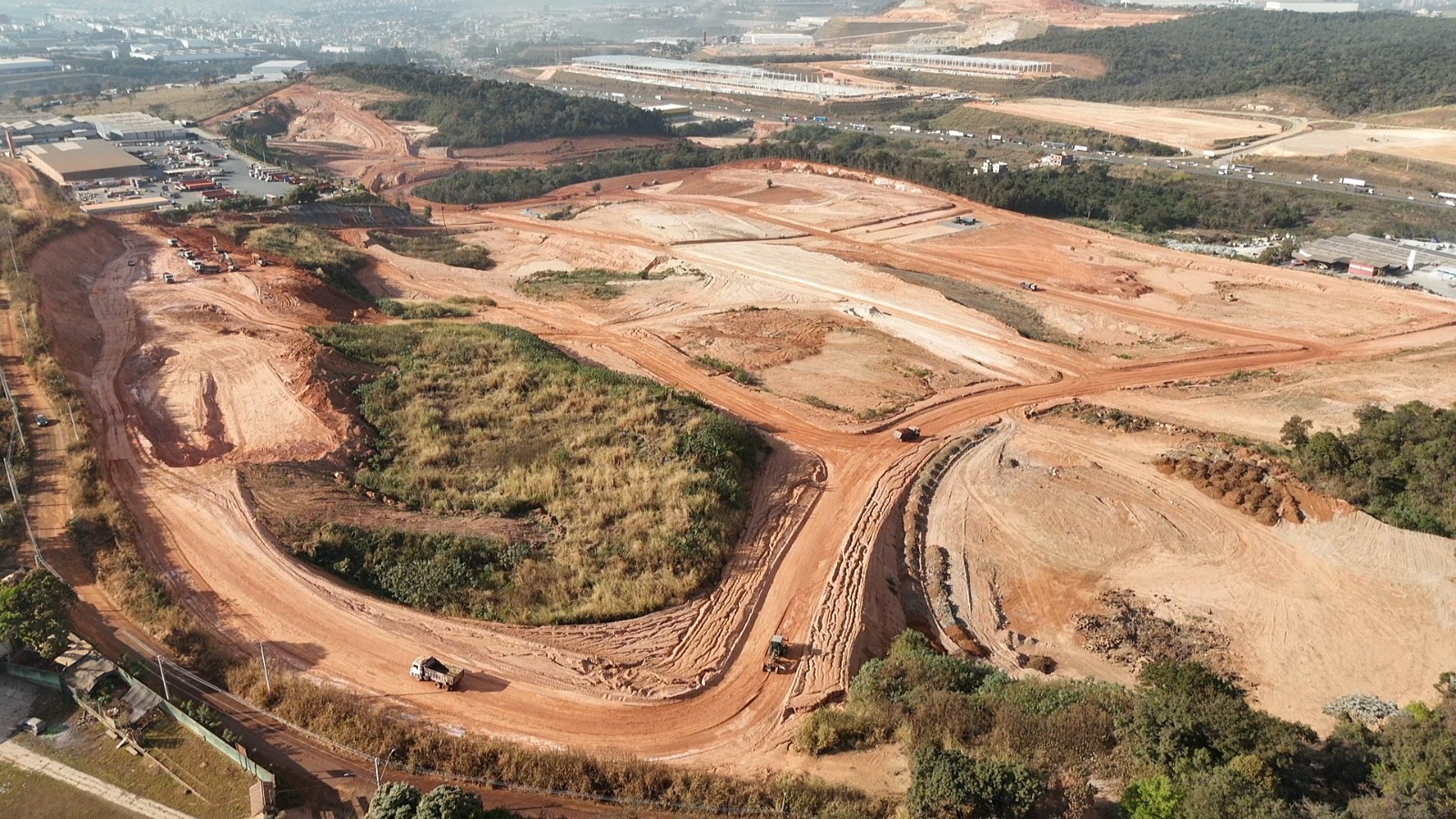 Vista aérea do Empresarial 040